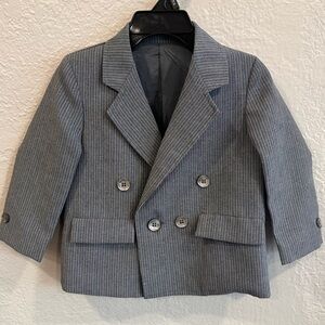Gray Toddler Suit Jacket